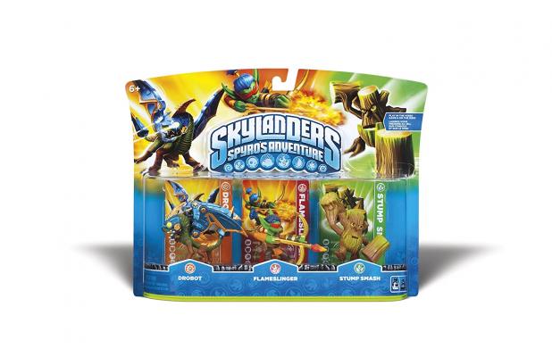 Skylanders Spyro's Adventure Triple Character Pack