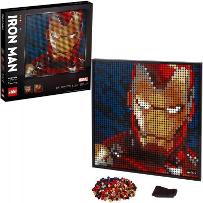 LEGO Art Marvel Studios Iron Man 31199 Building Kit for Adults