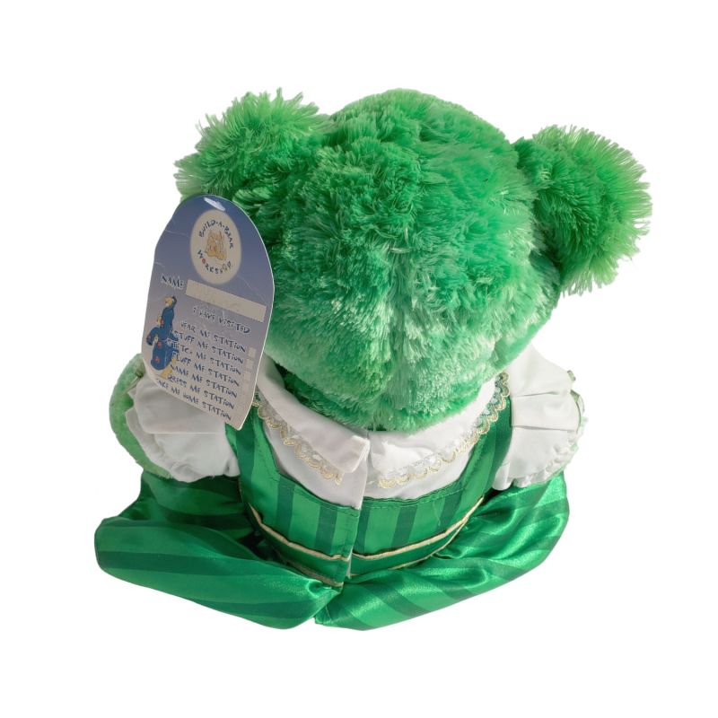 2005 Lucky O' Teddy with Green Dress new with tag Build a Be