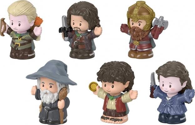 Fisher-Price Little People Collector Lord of The Rings Figure Set 6