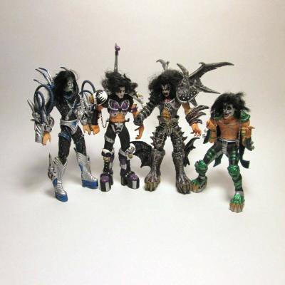 1998 KISS Psycho Circus Cellectable Figures Mcfarlane Lot