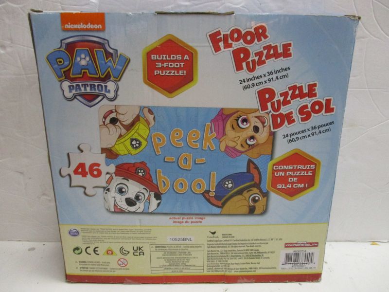 Patrol Peek a Boo! Floor Puzzle
