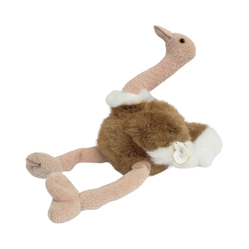 Ty 1998 The Beanie Buddies Collection Ostrich Bird Plush Stu