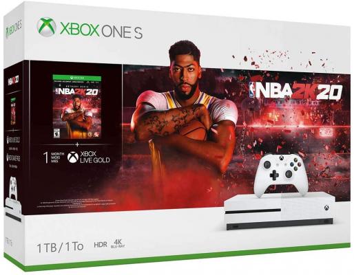 Xbox One S 1TB Console - NBA 2K20 Bundle 