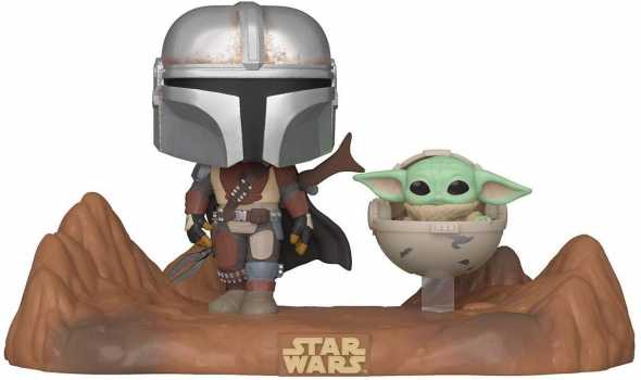 Funko Pop! Moment Star Wars: The Mandalorian - Mandalorian and The Child Vinyl Bobblehead