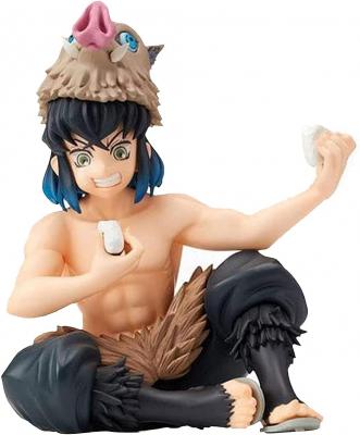 BULI Demon Slayer Inosuke Figure Kimetsu no Yaiba Hashibira Inosuke Figurine Collection