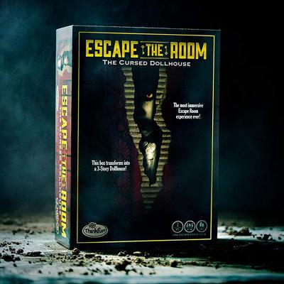 Think Fun Escape The Room The Cursed Dollhouse - an Escape Room Experience in a Box