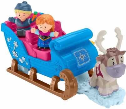 Fisher-Price Disney Frozen Kristoff's Sleigh, Figure and Vehicle Set