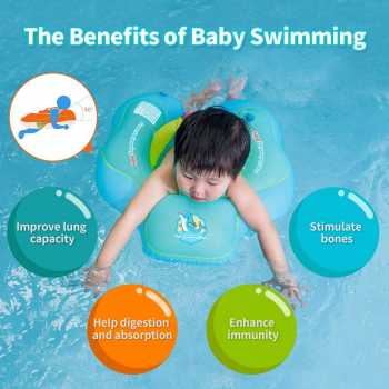 Free Swimming Baby Inflatable Baby Swim Float Children Waist Ring