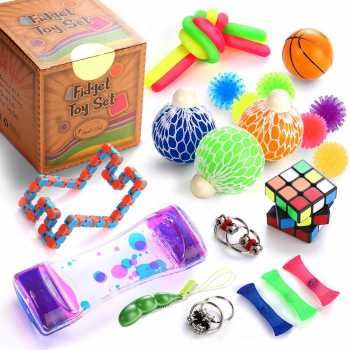 Sensory Fidget Toys Set, 25 Pcs.