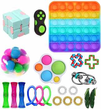 LWXQWDS Fidget Toy Set Fidget Pack Sensory 