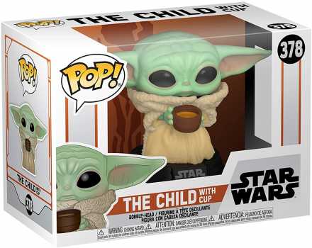 Funko Pop! Star Wars: The Mandalorian - The Child with Cup Vinyl Bobblehead