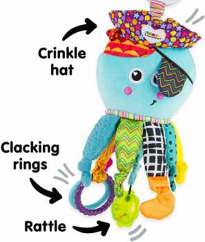 Lamaze Clip on Toy, Captain Calamari