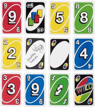 UNO Family Card Game, with 112 Cards in a Sturdy Storage Tin