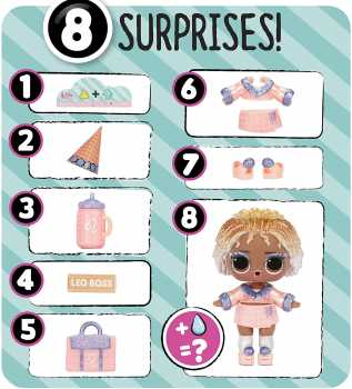 LOL Surprise Present Surprise Series 2 Glitter Shimmer Star Sign Themed