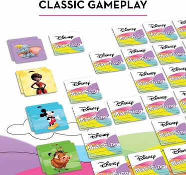 Wonder Forge Disney Classic Characters Matching Game