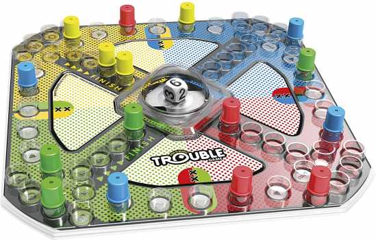 Trouble Board Game for Kids Ages 5 and Up 2-4 Players