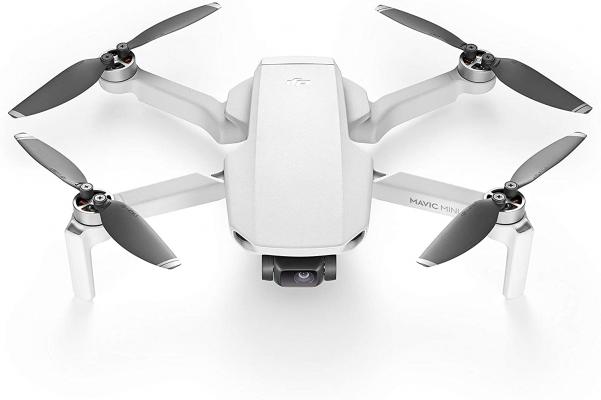 DJI Mavic Mini - Drone FlyCam Quadcopter UAV with 2.7K Camera 3-Axis Gimbal GPS 30min Flight Time, less than 0.55lbs, Gray