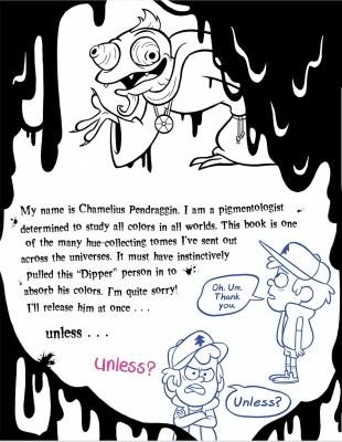 Gravity Falls Don't Color This Book!: It's Cursed!