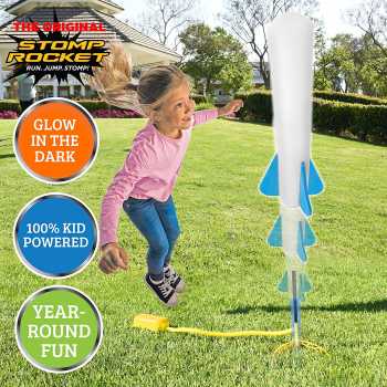 Stomp Rocket The Original Jr. Glow Rocket Launcher, 