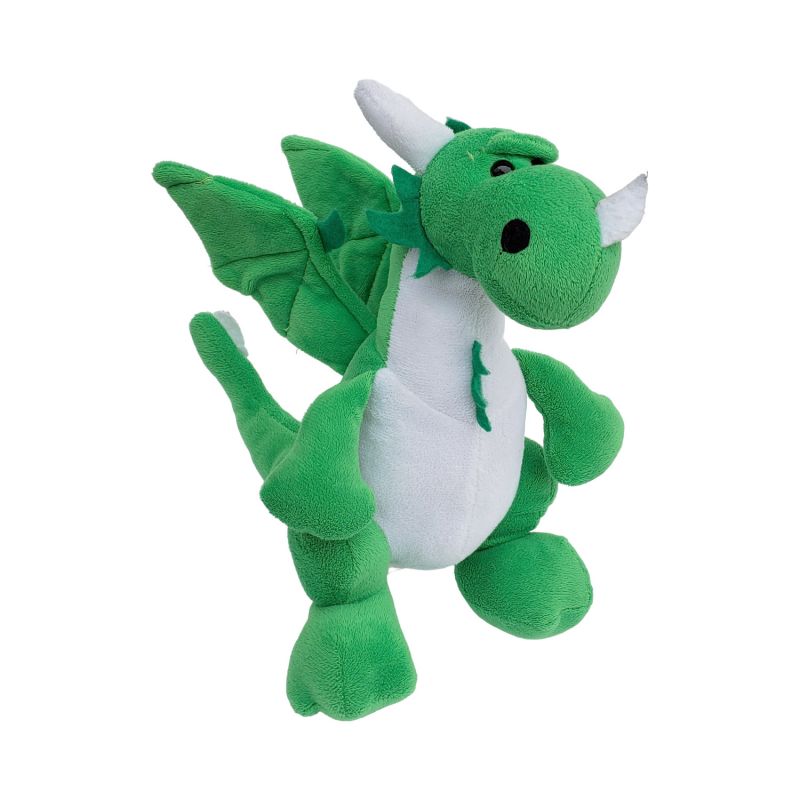 Green Dragon Plush in a rush mascot dallas texas 10