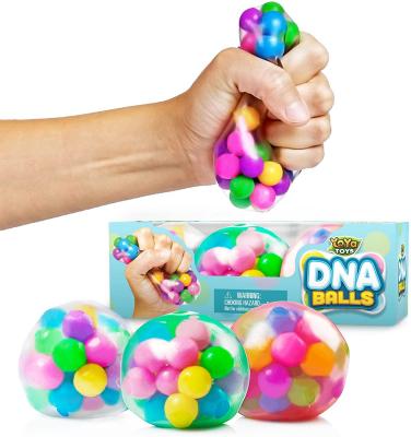 DNA Stress Balls - 3 Pack - Squeezing Stress Relief Ball