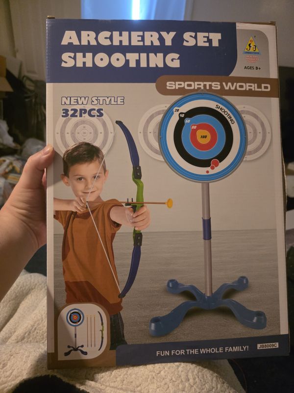 Kids Archery Set 32 Piece Bow Arrow Shooting Target Game