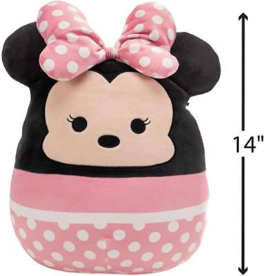 Squishmallow Official Kellytoy Plush 14inch Minnie Mouse - Disney Ultrasoft Stuffed Animal Plush Toy