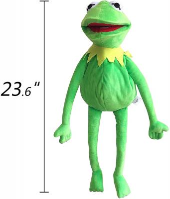 Kermit Frog Puppet, The Muppets Show, Soft Hand Frog Stuffed Plush Toy