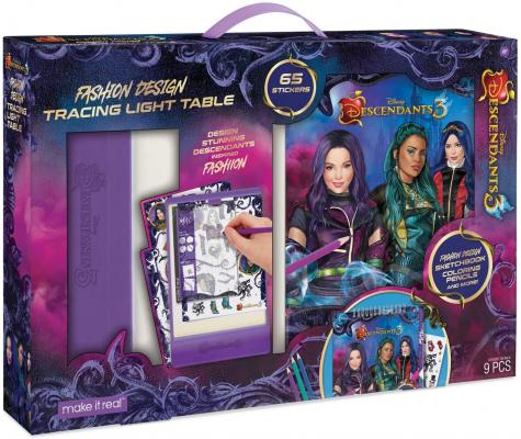 Make It Real - Disney Descendants 3 Sketchbook with Tracing Light Table