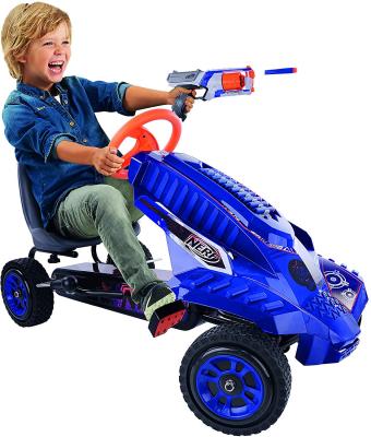 Hauck Nerf Striker Go Kart Ride On, Blue and Orange