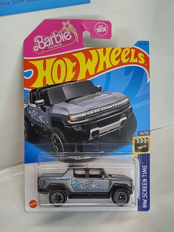 Hot Wheels Screen Time BARBIE 2024 GMC Hummer EV (Loc Q)