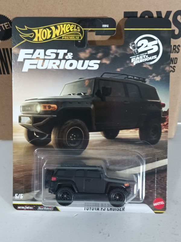 Hot Wheels Fast & Furious 25th Ann Toyota FJ Cruiser
