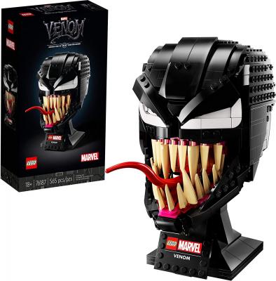 LEGO Marvel Spider-Man Venom 76187 Collectible Building Kit for-Adults Venom-Mask