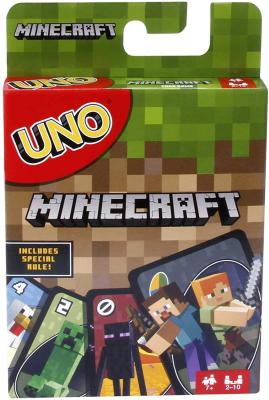 Mattel Games UNO Minecraft Card Game