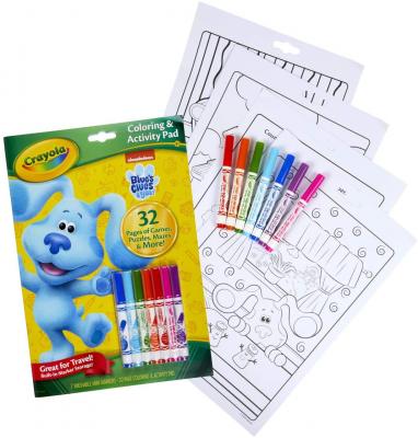 Crayola Blues Clues Color & Activity, 32 Coloring Pages