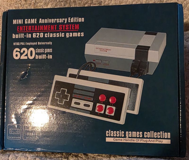 Mini Game Anniversary Edition Entertainment System