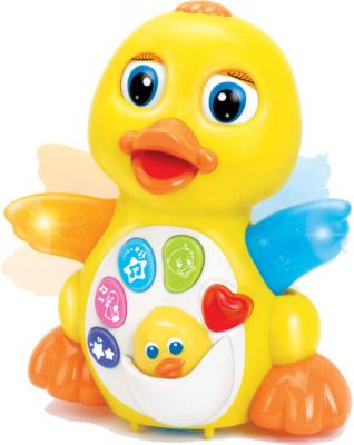 JOYIN Baby Musical Toy Dancing Walking Yellow Duck Baby Toy with Music and LED Lights