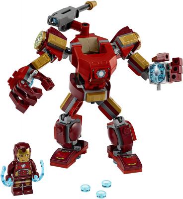 LEGO Marvel Avengers Iron Man Mech 76140 Kids’ Superhero Mech Figure, Building Toy with Iron Man Mech and Minifigure (148 Pieces)