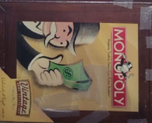 Monopoly Vintage Game Collection