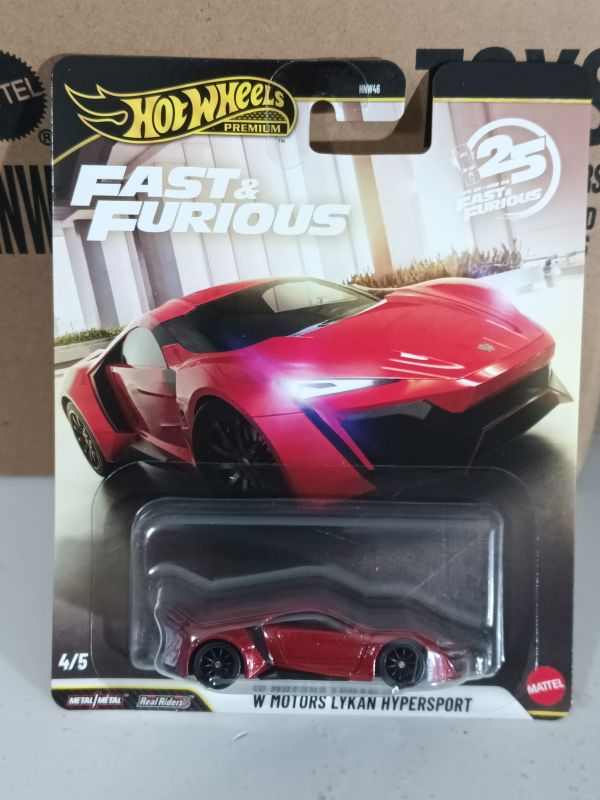 Hot Wheels Fast & Furious 25th Ann W Motors Lykan Hypersport