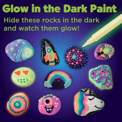 Creativity for Kids Glow In The Dark Rock Painting Kit