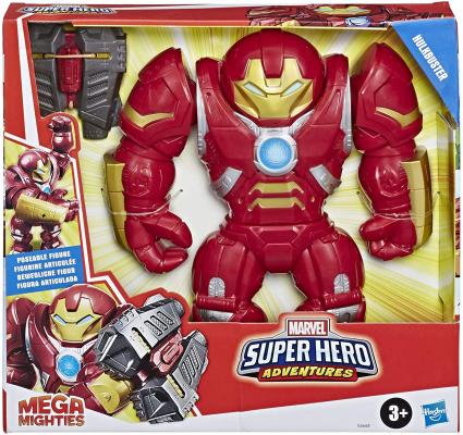 Playskool Heroes Mega Mighties Marvel Super Hero Adventures Hulkbuster, Collectible 12-Inch Action Figure