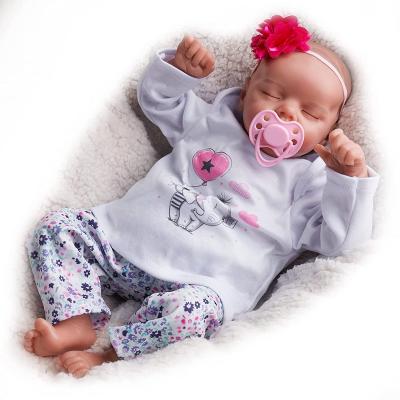 JIZHI Lifelike Reborn Baby Dolls Soft Body 17 Inch Realistic Newborn Baby Dolls