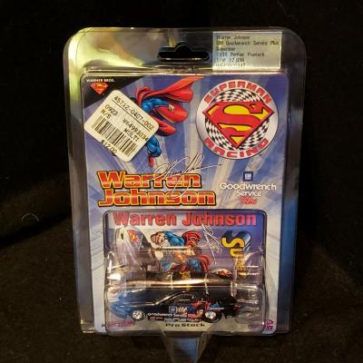Vintage Warren Johnson Superman 1999 NHRA Pontiac Pro Stockl