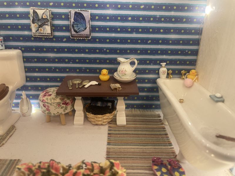 Restroom Break Minature bathroom