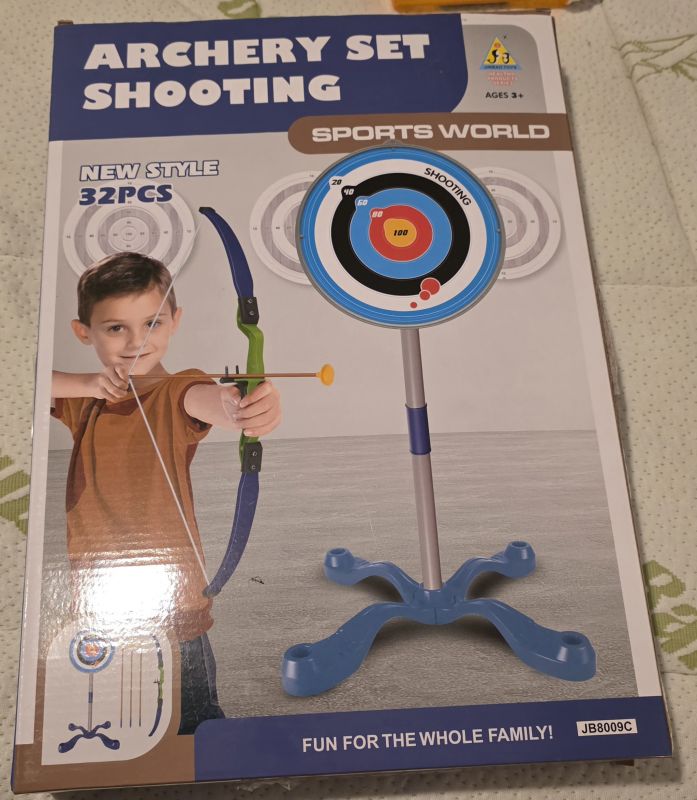 Kids Archery Set 32 Piece Bow Arrow Shooting Target Game