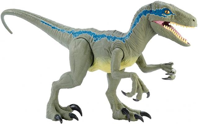 Jurassic World Super Colossal Velociraptor Blue