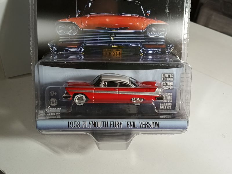 Greenlight Hollywood Series CHRISTINE 1958 Plymouth Fury