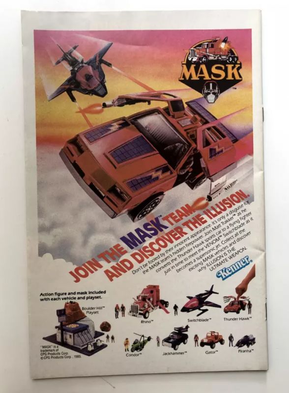 1985 The Transformers Robot Masters Comic Book 